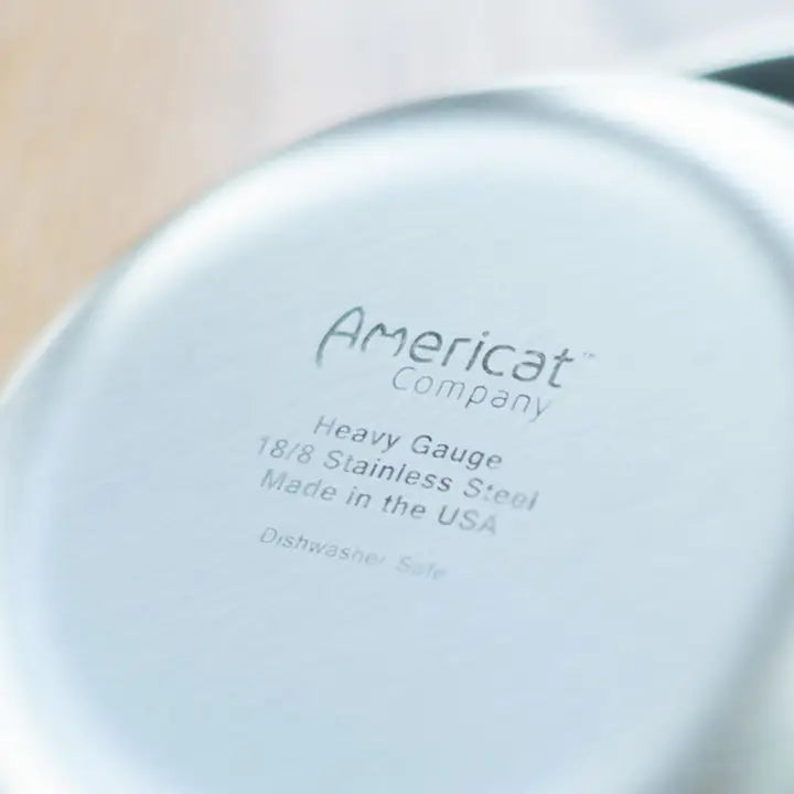 Made in USA, Stainless Steel, Whisker-Friendly Cat Bowls