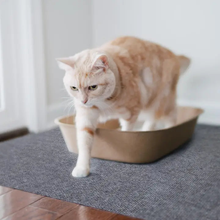 Made in USA, Eco-Friendly Cat Litter Box Mat