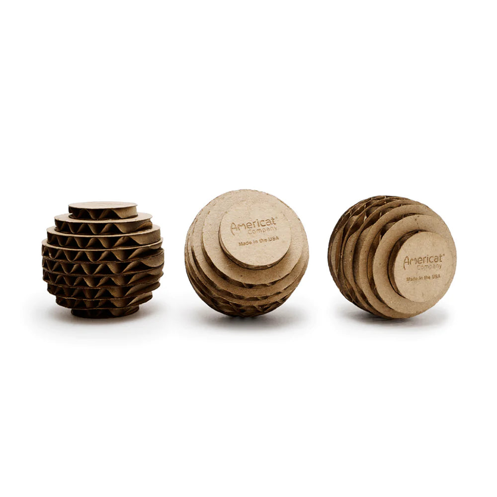 Americat Co. - Small Cardboard Ball (Multi-Pack)