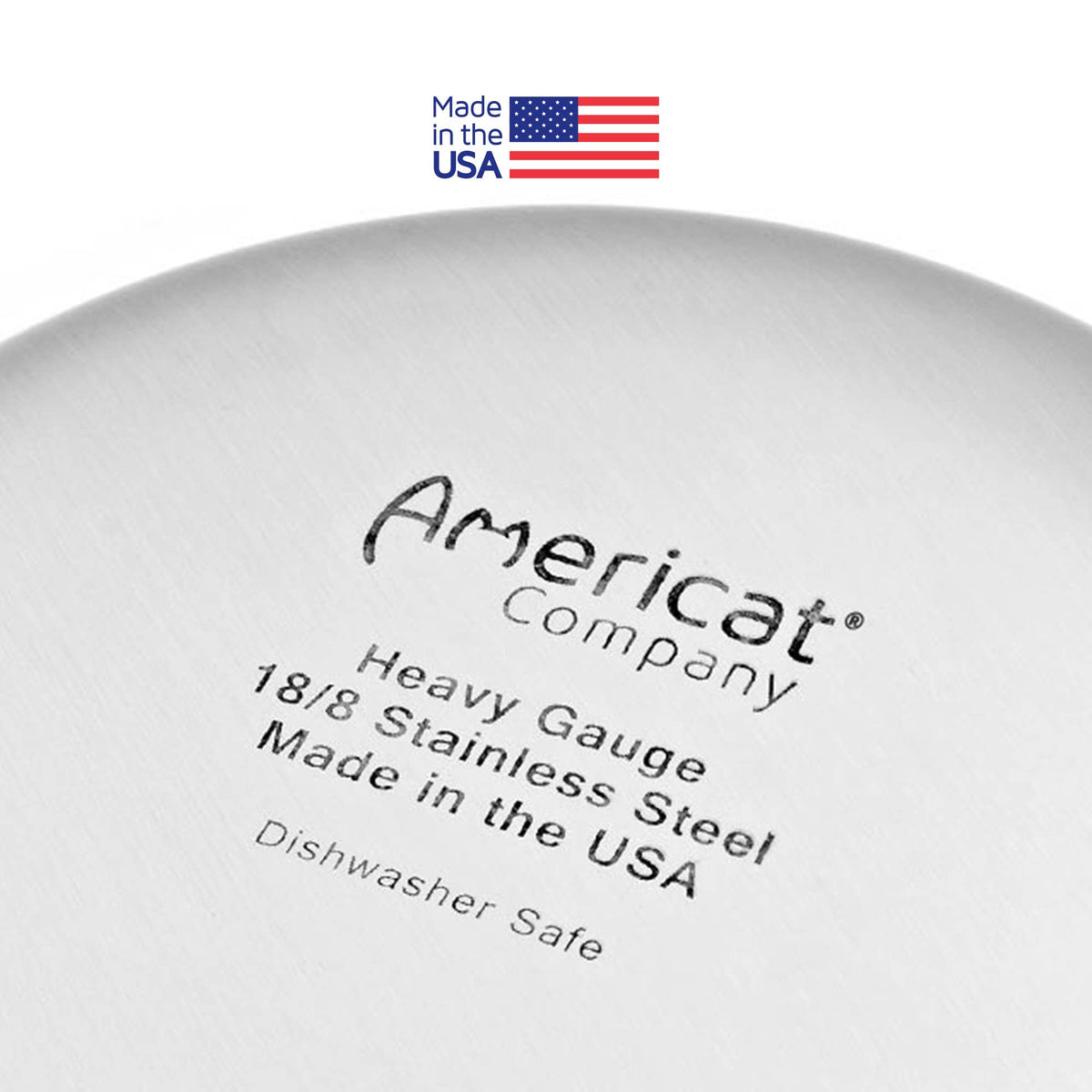 Raised Cat Bowl & Stand - Made in USA, Stainless Steel